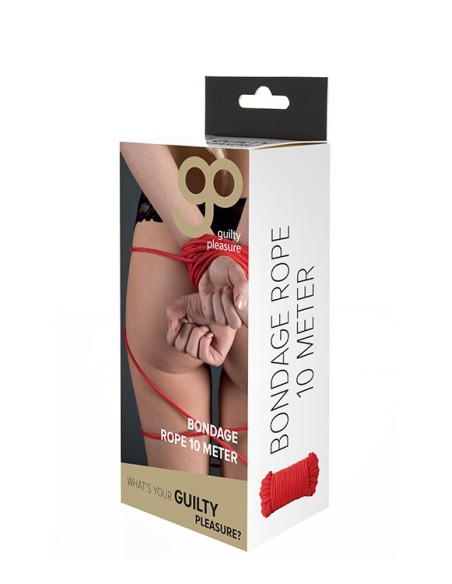 GP BONDAGE ROPE 10M RED