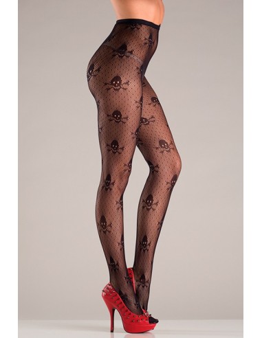 PANTYHOSE WITH SKULL DESIGN