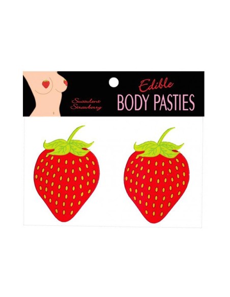 EDIBLE BODY PASTIES STRAWBERRY