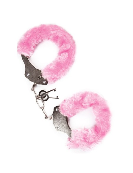 MAI No.38 METAL FURRY HANDCUFFS PINK