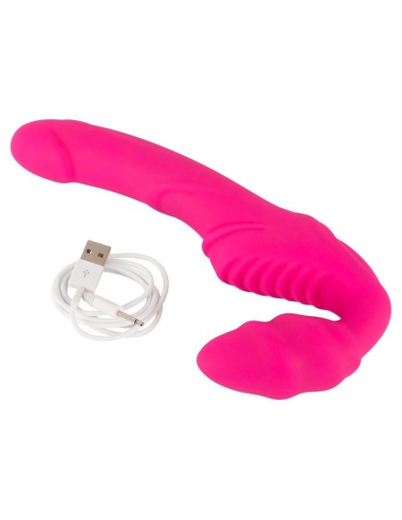 Vibrating Strapless Strap-on 2