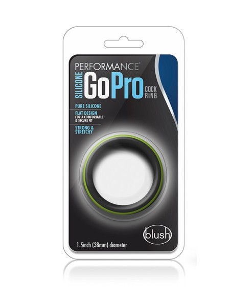 PERFORMANCE SILICONE GO PRO COCK RING BL