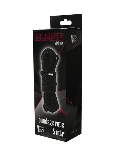 BLAZE DELUXE BONDAGE ROPE 5M BLACK