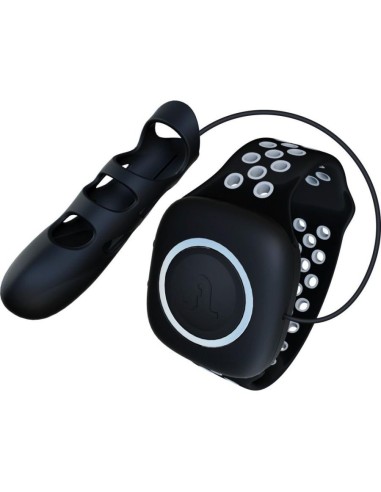 Touché L - Grey-Black - Finger Vibrator