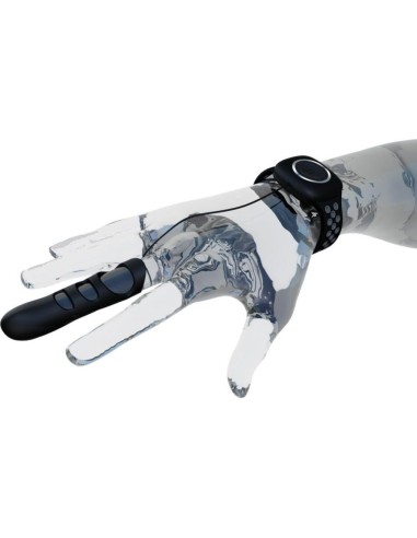 Touché L - Grey-Black - Finger Vibrator