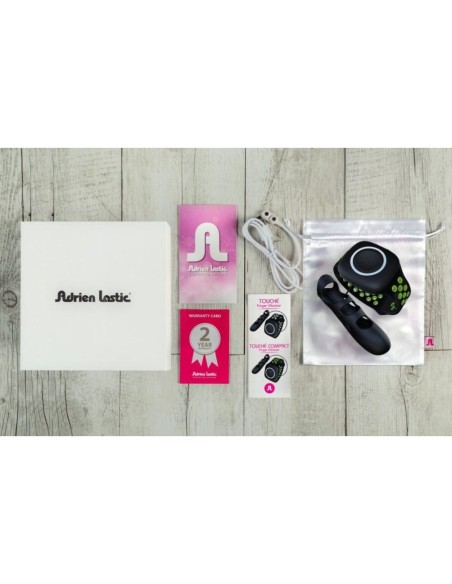 Touché L - Grey-Black - Finger Vibrator