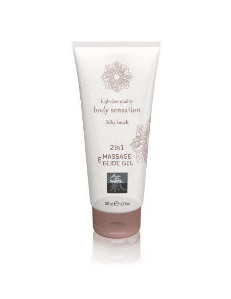 SHIATSU Massage & Glide Gel 2in1 Silky