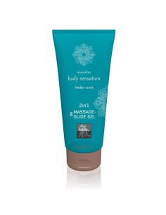 SHIATSU Massage & Glide Gel 2in1 Amber acquista online su Porky's Store 2