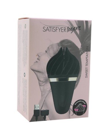 SATISFYER SWEET TREAT TEMPTATION BLACK
