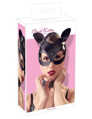 Bad Kitty Cat Mask Rhinestones