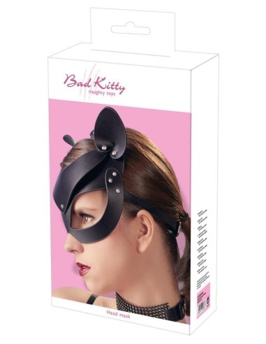 Bad Kitty Cat Mask Rhinestones