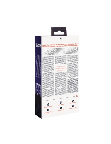 Buzzy Bee Vibrator - Black