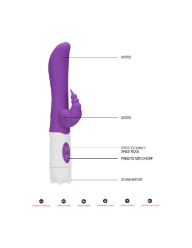Buzzy Bee Vibrator - Purple