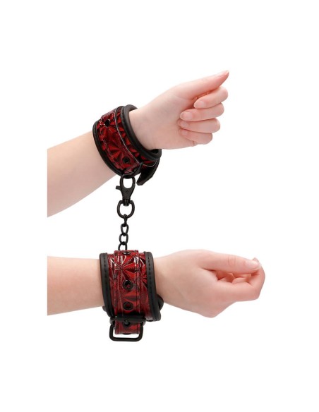 Luxury Hand Cuffs - Burgundy