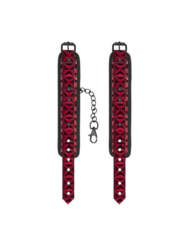 Luxury Hand Cuffs - Burgundy