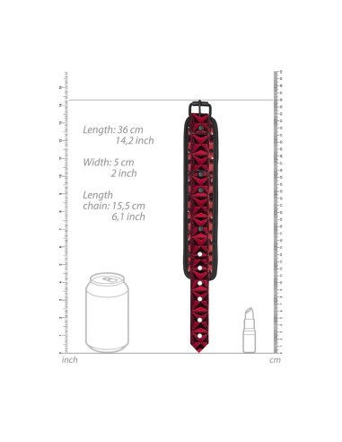 Luxury Hand Cuffs - Burgundy