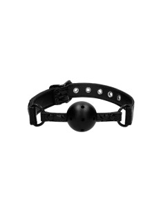 Breathable Luxury Ball Gag - Black
