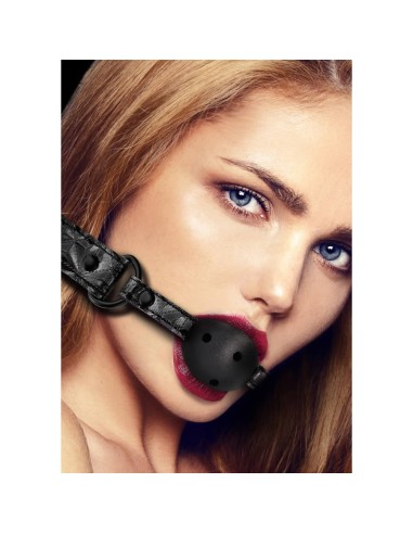 Breathable Luxury Ball Gag - Black