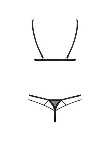 875-TED-1 crotchless teddy black