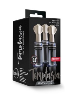 TEMPTASIA CLIT AND NIPPLE TWIST SUCKERS 2