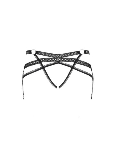 Darkie garter belt black
