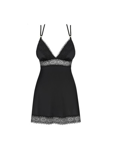 Lolitte babydoll & thong black