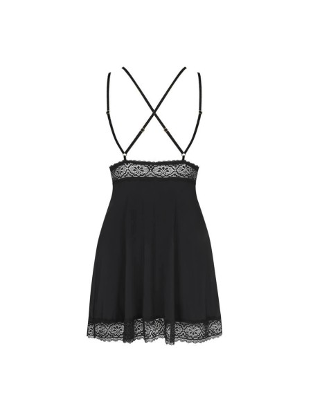Lolitte babydoll & thong black