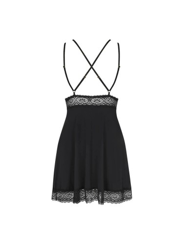 Lolitte babydoll & thong black