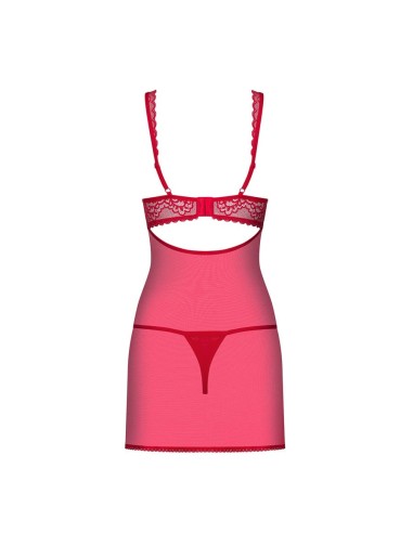 Rougebelle chemise & thong red