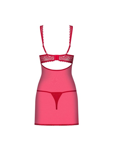 Rougebelle chemise & thong red