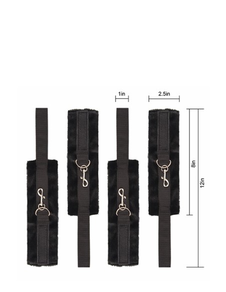 BLAZE BED RESTRAINT SET