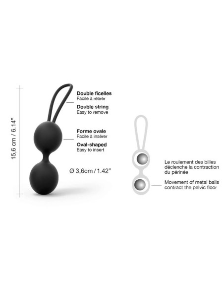 DUAL BALLS - BLACK (D.)