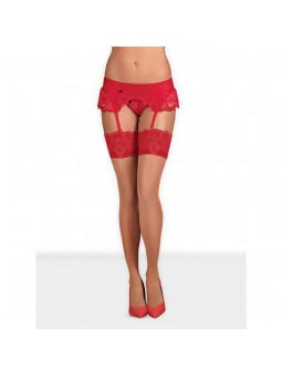 853-STO-3 stockings L/XL red