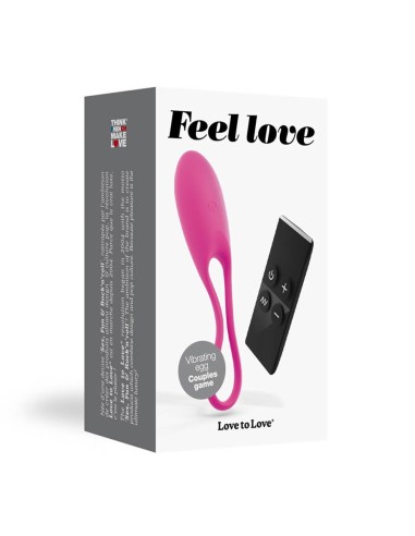 FEEL LOVE - VIBRATING EGG PINK