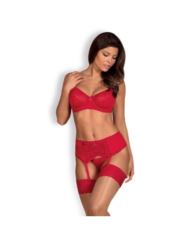 Jolierose 3-pcs set red