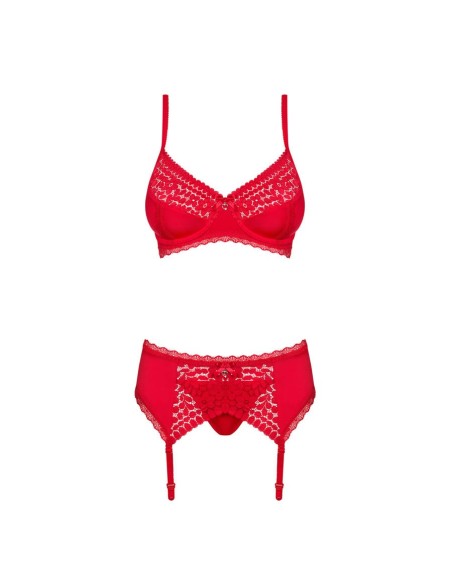 Jolierose 3-pcs set red