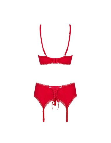 Jolierose 3-pcs set red