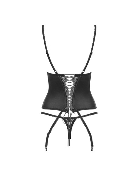 Laluna corset & thong black