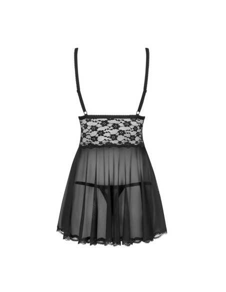 Letica babydoll & thong black