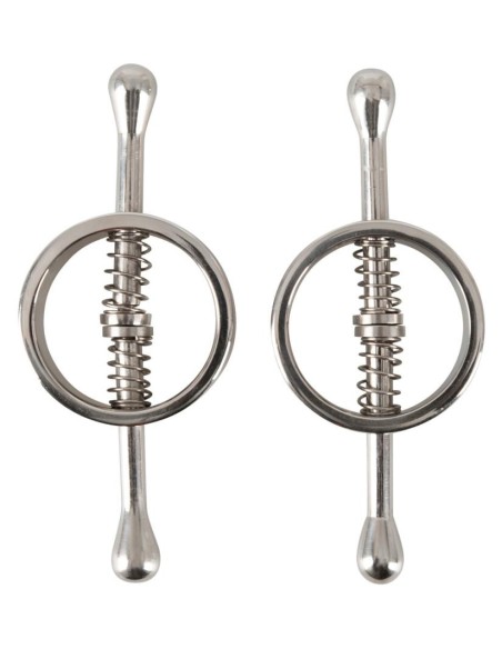 Spring-loaded Nipple Clamps