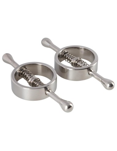 Spring-loaded Nipple Clamps