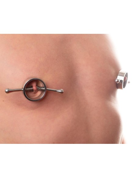 Spring-loaded Nipple Clamps