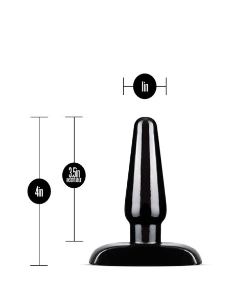ANAL ADVENTURES BASIC PLUG KIT BLACK