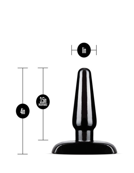 ANAL ADVENTURES BASIC PLUG KIT BLACK