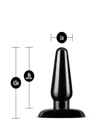 ANAL ADVENTURES BASIC PLUG KIT BLACK