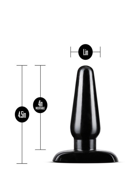 ANAL ADVENTURES BASIC PLUG KIT BLACK