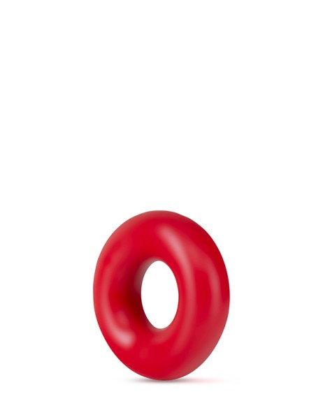 STAY HARD DONUT RINGS OVERSIZED RED