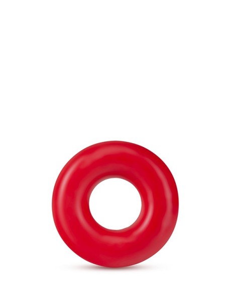 STAY HARD DONUT RINGS OVERSIZED RED