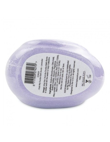 I RUB MY DUCKIE -BATH BOMB- LAVANDE