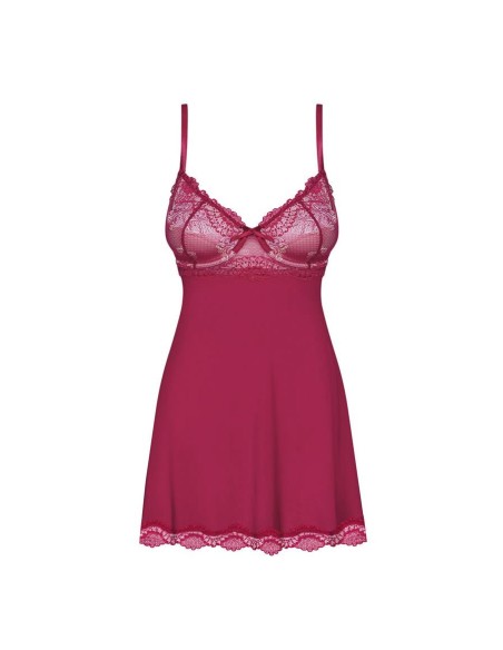 Rosalyne babydoll & thong red